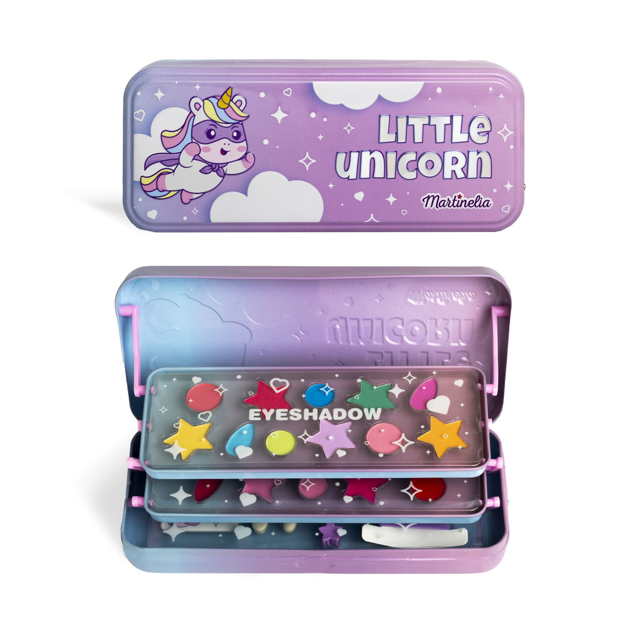MARTINELIA LITTLE UNICORN CASETA MAKEUP 3 NIVELURI