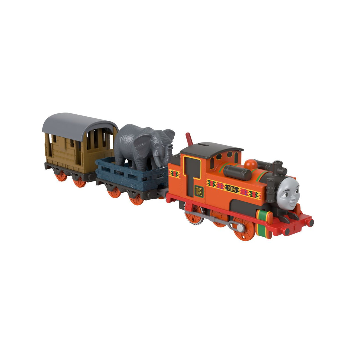 THOMAS LOCOMOTIVA MOTORIZATA NIA CU 2 VAGOANE
