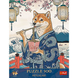 PUZZLE TREFL 500 PREMIUM PLUS PETS AS ART MEDITATIA CU PASTE A LUI SHIBA