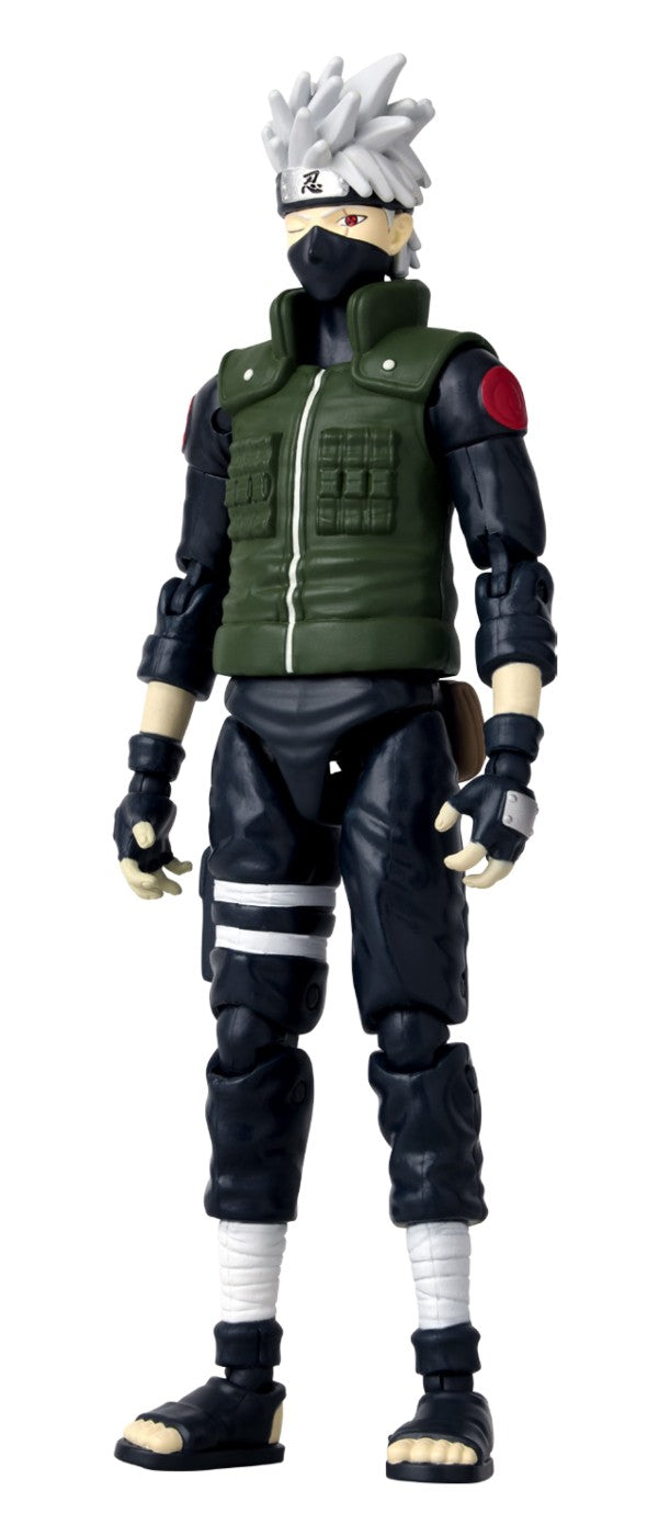 BANDAI FIGURINA  NARUTO SHIPPUDEN HATAKE KAKASHI FOURTH GREAT NINJA WAR   16.5CM