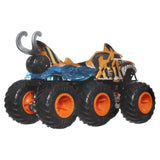HOT WHEELS MONSTER TRUCK BIG RIGS MASINUTA METALICA CU 6 ROTI TIGER SHARK SCARA 1:64