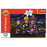PUZZLE TREFL 60 EROUL IN UNIFORMA POMPIERUL SAM