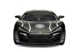MASINUTA MARVEL AVENGERS LYKAN HYPERSPORT BLACK PANTHER SCARA 1 LA 24