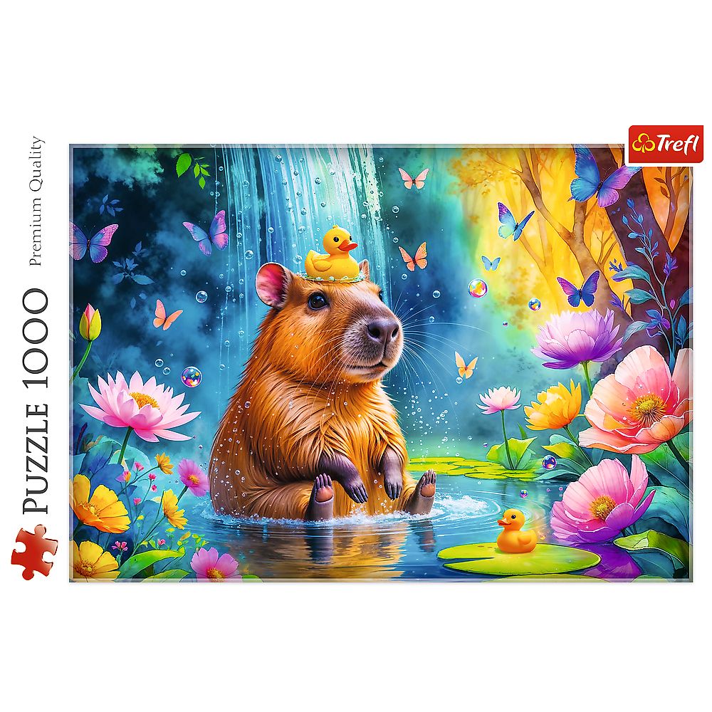 PUZZLE TREFL 1000 CAPYBARA