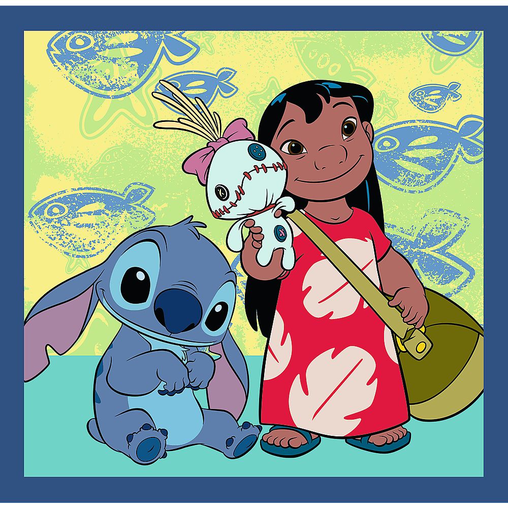 PUZZLE TREFL 3IN1 DISNEY STITCH ORA STITCH
