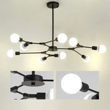 Lustra Architek Nona, 9X E27 - vivimall.ro