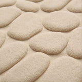 Covoras Pentru Baie Antiderapant, Uscare Rapida, Model 3D Piatra, 40X60 Cm - vivimall.ro
