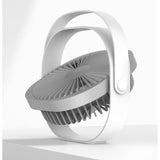 Mini Ventilator Pentru Birou Cu Usb, Rotire 360 Grade, 3 Viteze, 4000 Ma, 13.5 X 12,8 - vivimall.ro