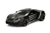 MASINUTA MARVEL AVENGERS LYKAN HYPERSPORT BLACK PANTHER SCARA 1 LA 24