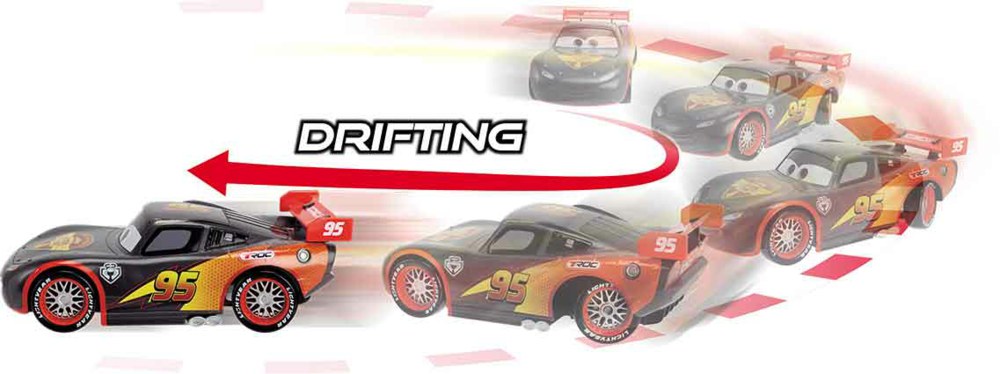 RC CARBON DRIFTING LIGHTING MCQUEEN