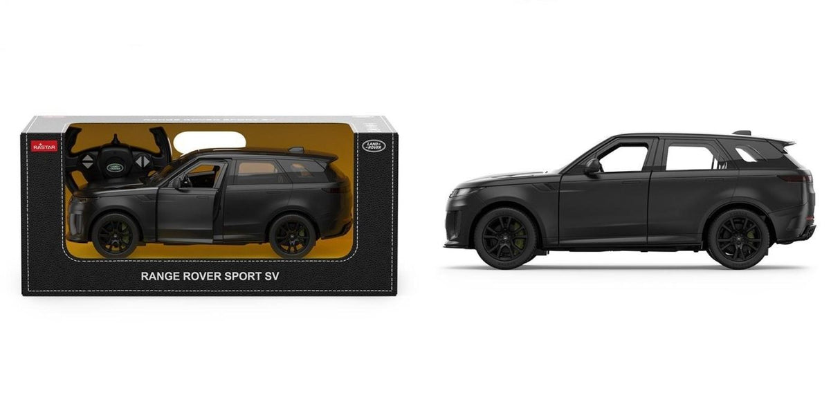 MASINA CU TELECOMANDA RANGE ROVER SPORT SV NEGRU SCARA 1 LA 14