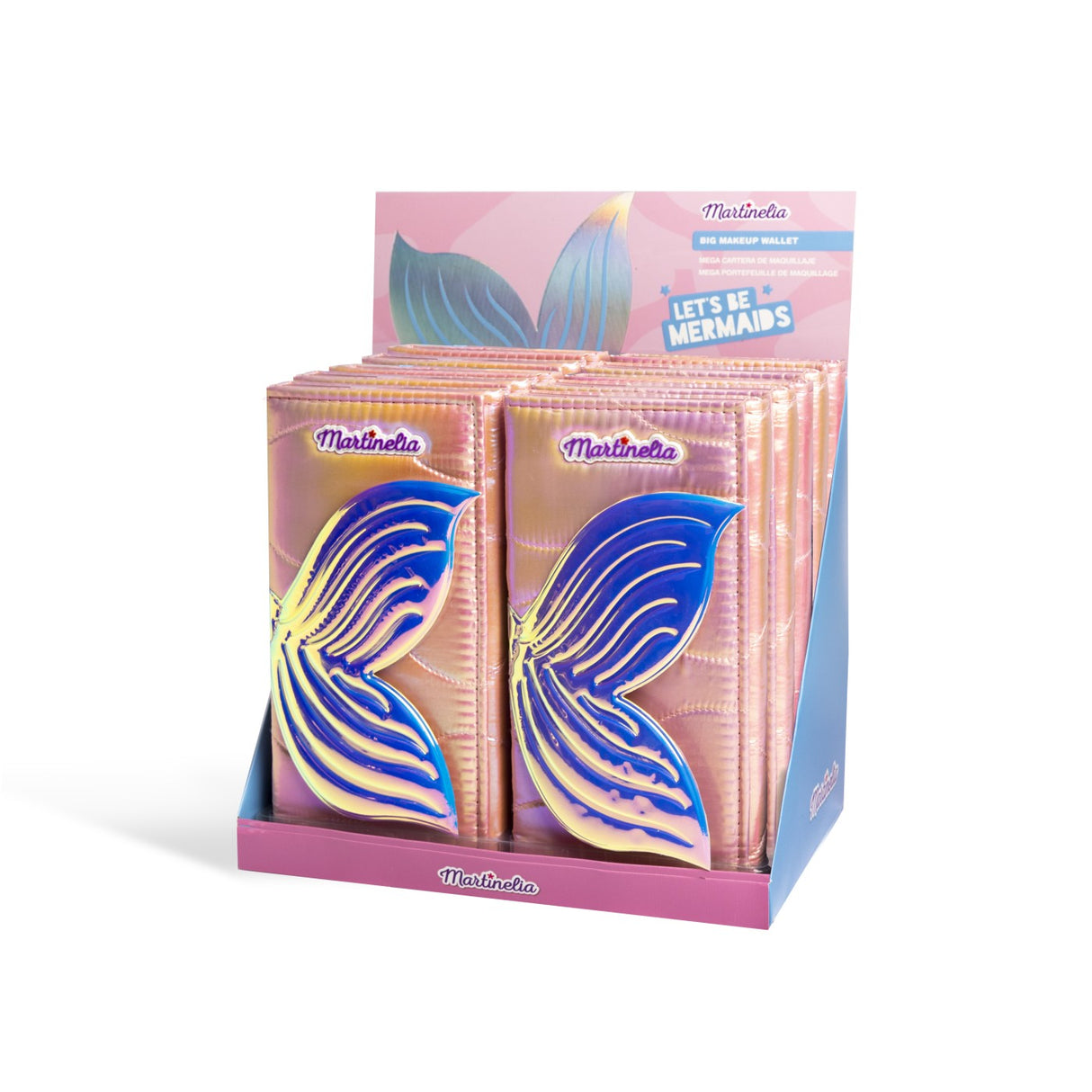MARTINELIA LET'S BE MERMAIDS TRUSA DE MAKE-UP PORTOFEL