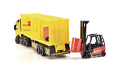 DICKIE SET CAMION DHL SI STIVUITOR CU SUNETE SI LUMINI 35CM