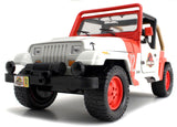 MASINUTA METALICA JURASSIC WORLD 1992 JEEP WRANGLER 1:24