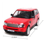 MASINA CU TELECOMANDA RANGE ROVER SPORT ROSU CU SCARA 1 LA 14