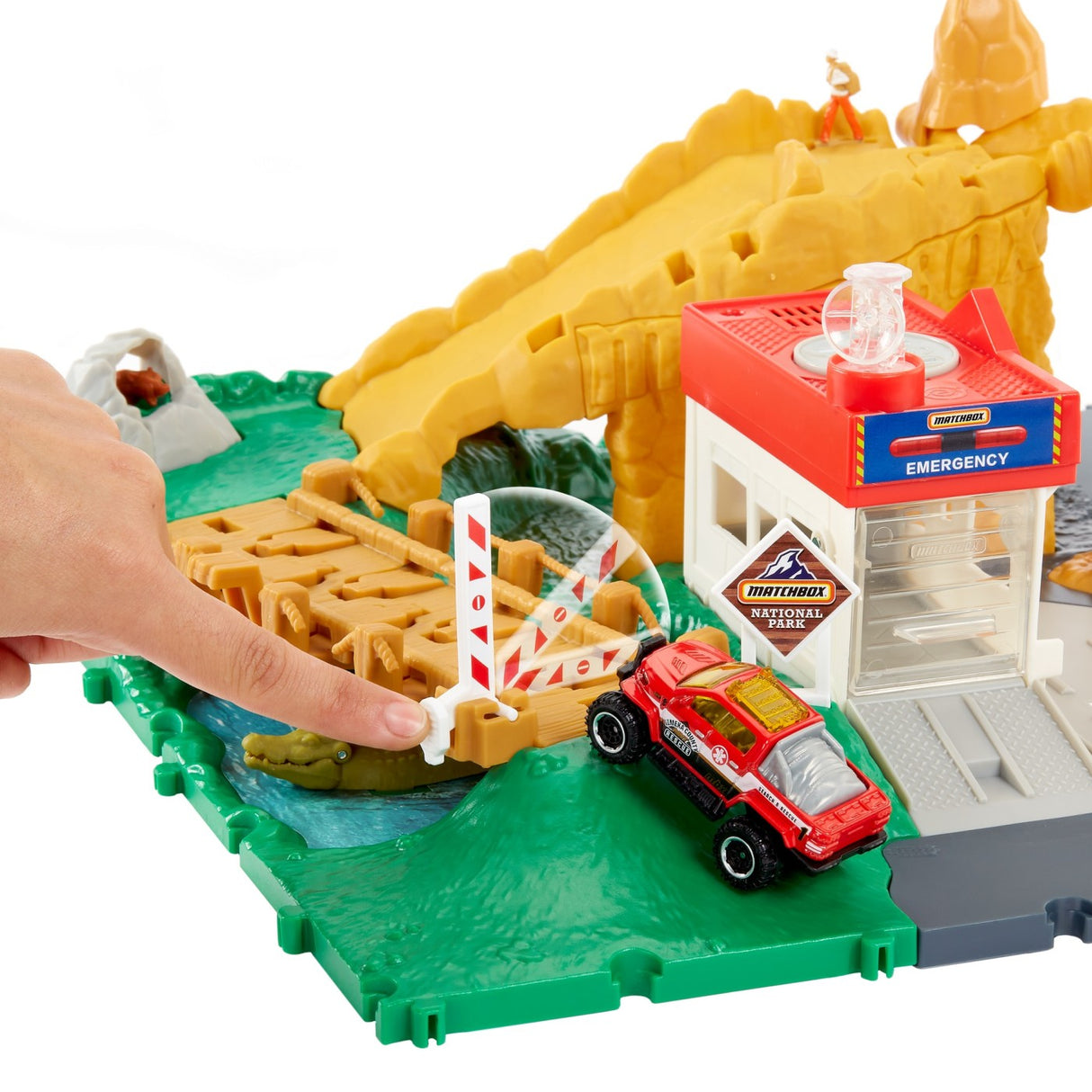 MATCHBOX SET ACTION DRIVERS CANIONUL CU SUNETE SI LUMINI