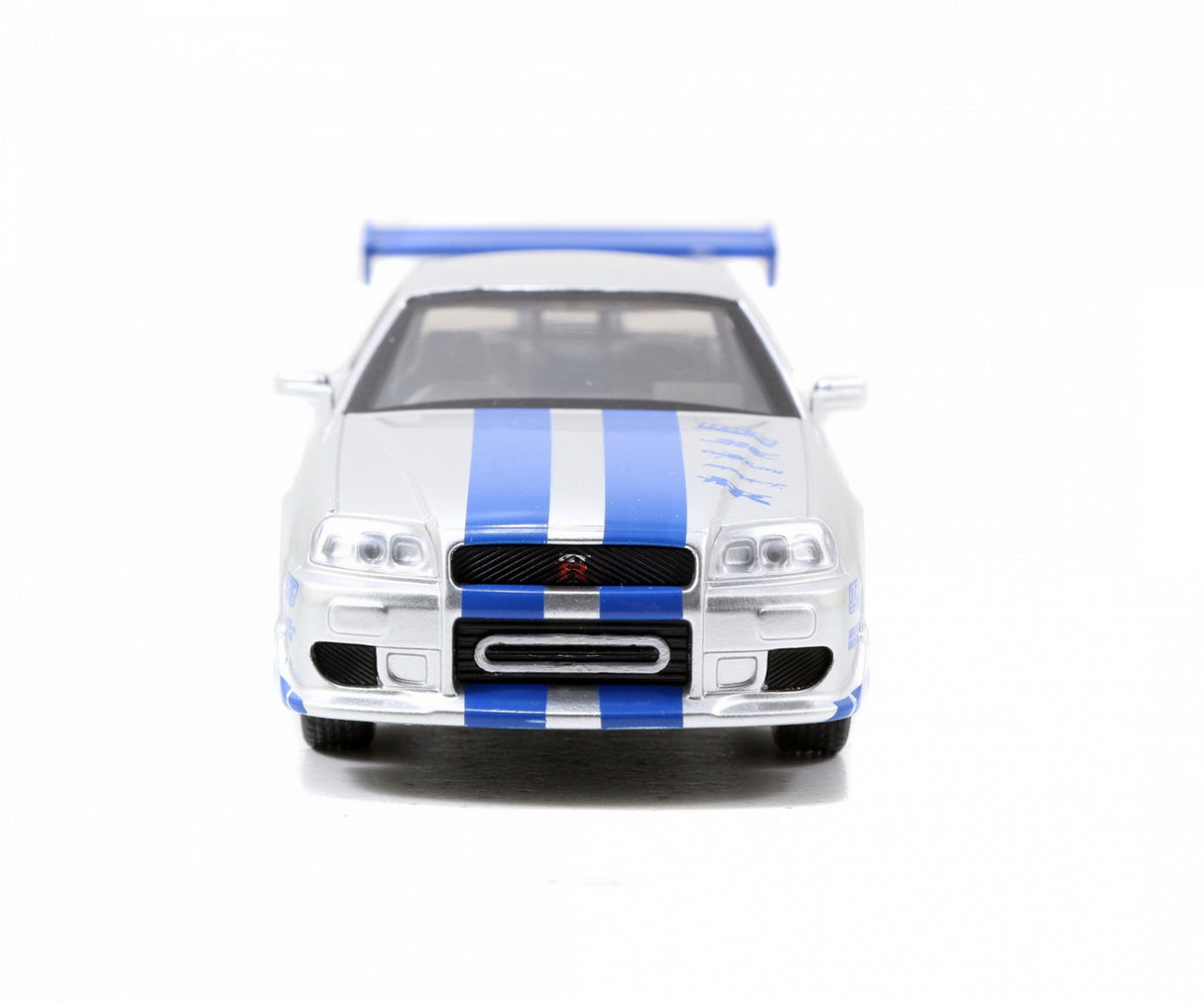 SET MASINUTE METALICE FAST & FURIOUS BRIAN'S NISSAN SKYLINE GT-R(BNR34) SCARA 1 LA 32