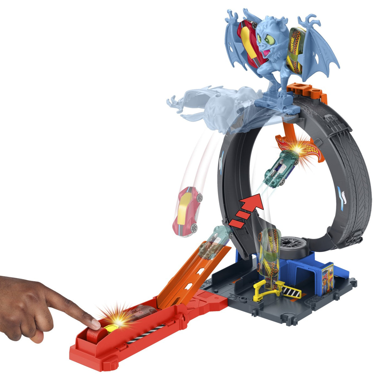HOT WHEELS CITY PISTA INAMICILOR BUCLA LILIACULUI