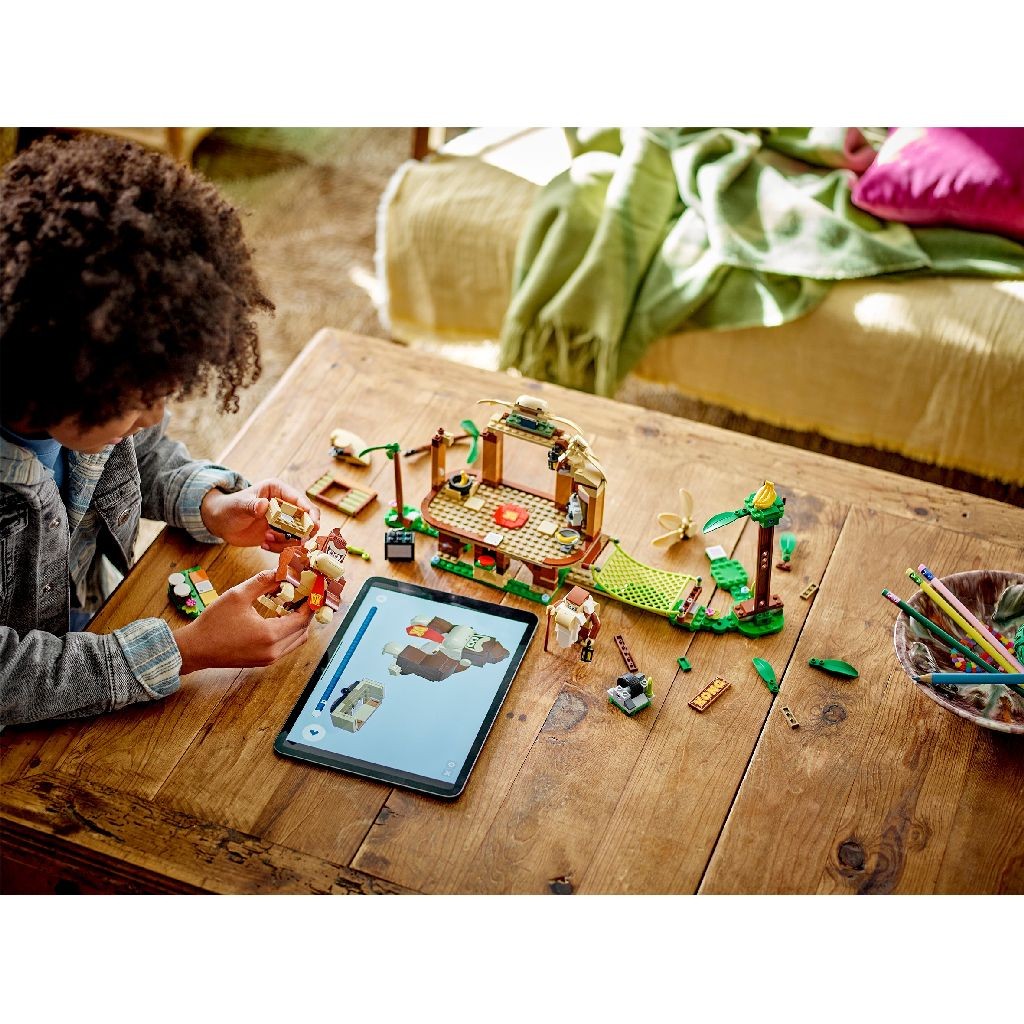 LEGO SUPER MARIO SET DE EXTINDERE CASA DIN COPAC A LUI DONKEY KONG 71424