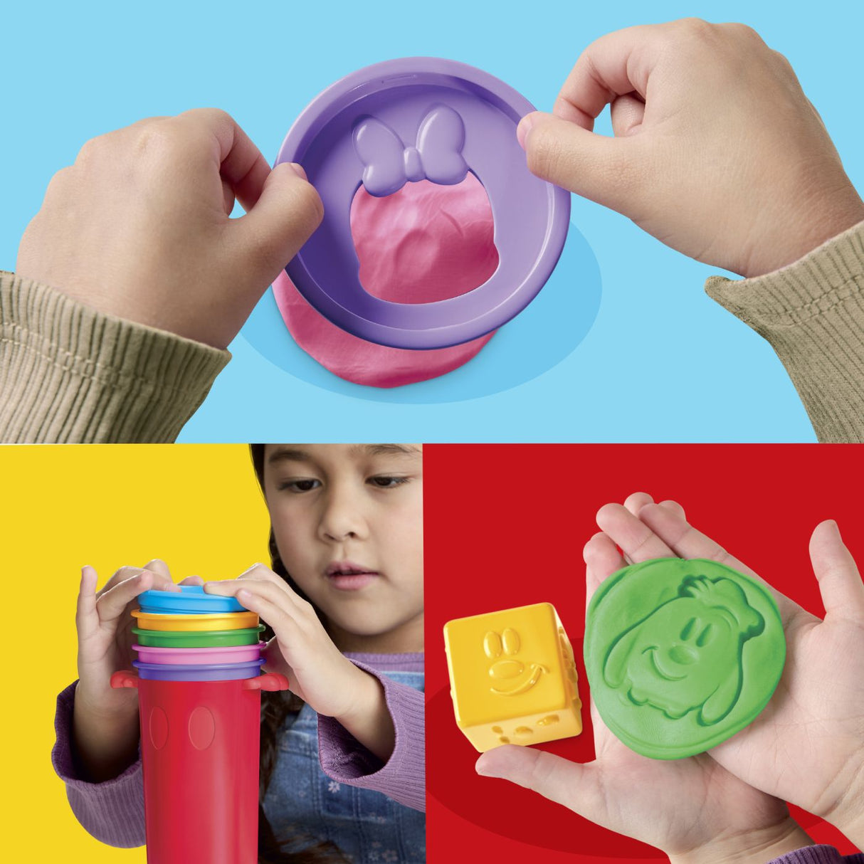 SET DE JOACA STIVUIBIL DISTRACTIV PLAY DOH DISNEY JUNIOR