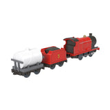 THOMAS LOCOMOTIVA MOTORIZATA CLASIC JAMES CU 2 VAGOANE