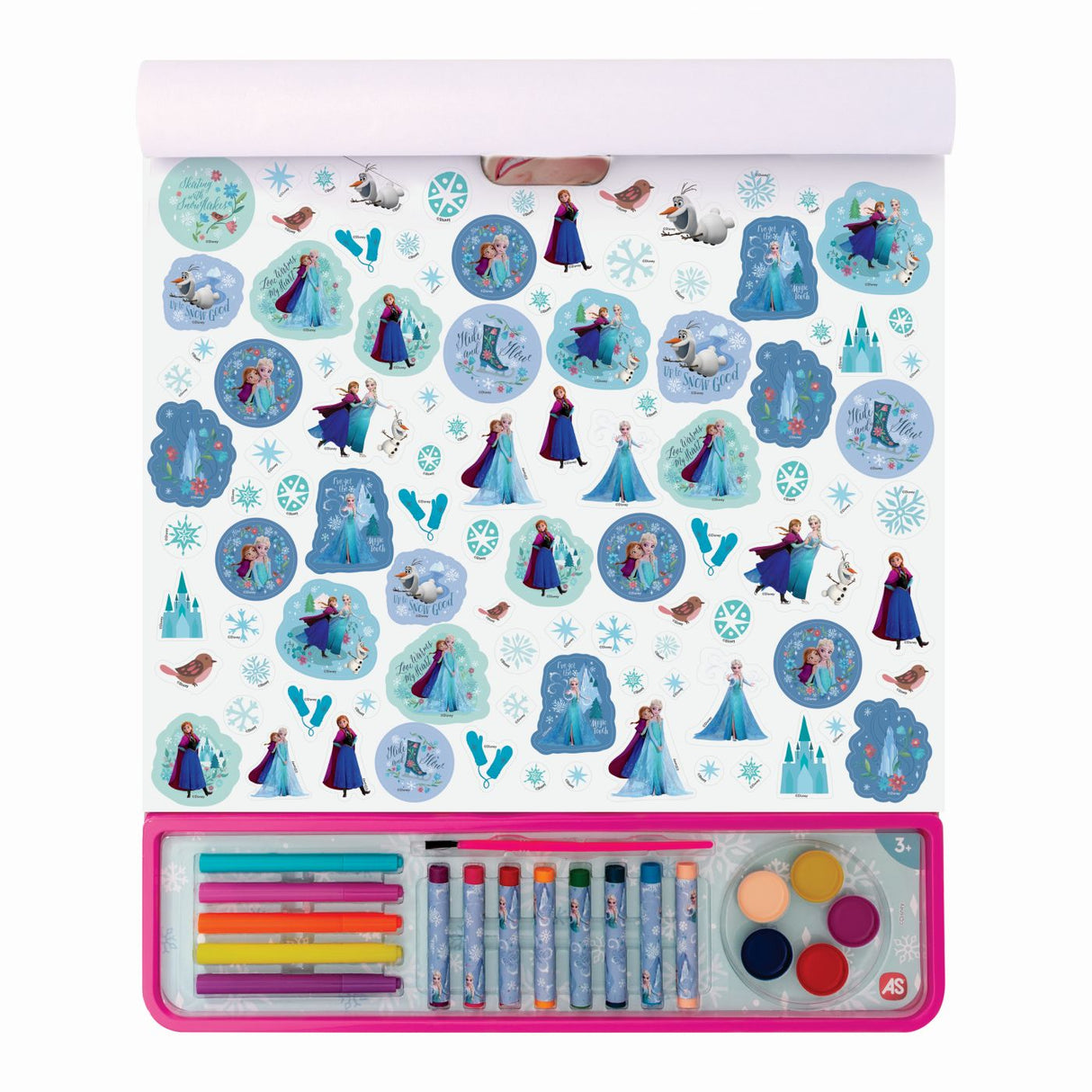 HAPPI HOBBI SET PENTRU PICTURA 5IN1 GIGABLOCK FROZEN  AVENTURA INGHETATA