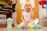 SET 4 RECIPIENTE PLASTIC SNAP&GO, MELII, 118 ML