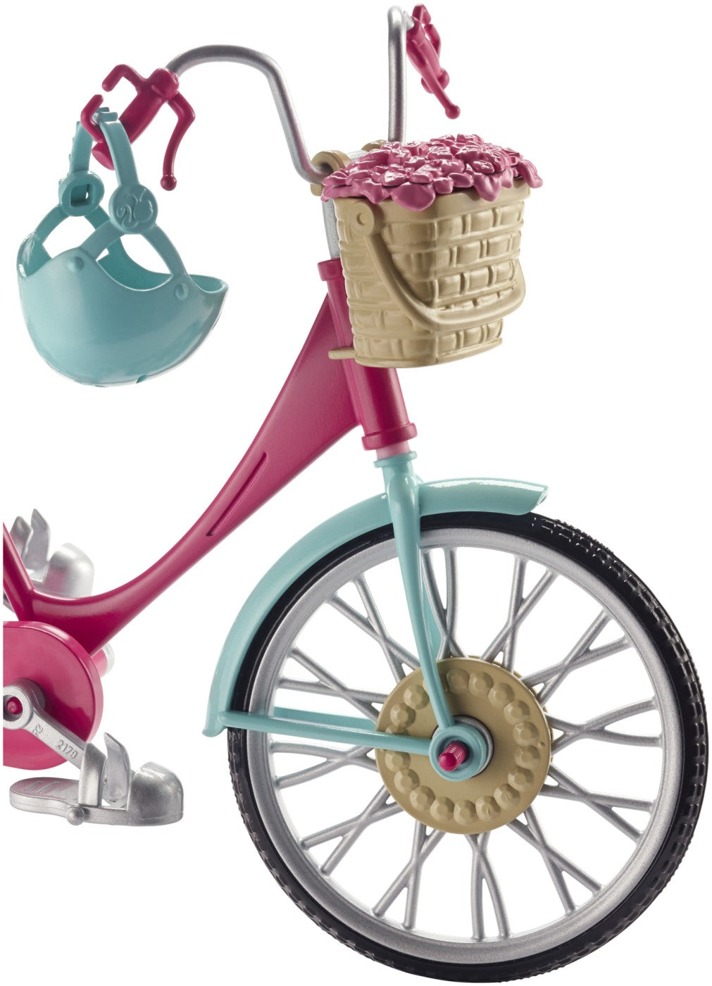 BARBIE BICICLETA ROZ LUI BARBIE
