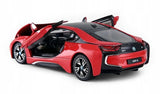 MASINUTA METALICA BMW I8 ROSU SCARA 1 LA 24