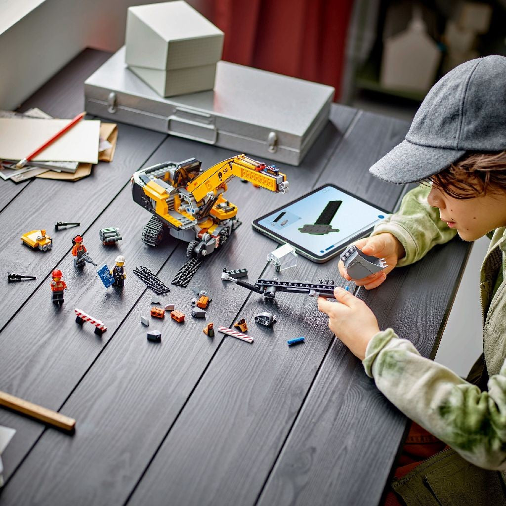 LEGO CITY EXCAVATOR GALBEN DE CONSTRUCTII 60420