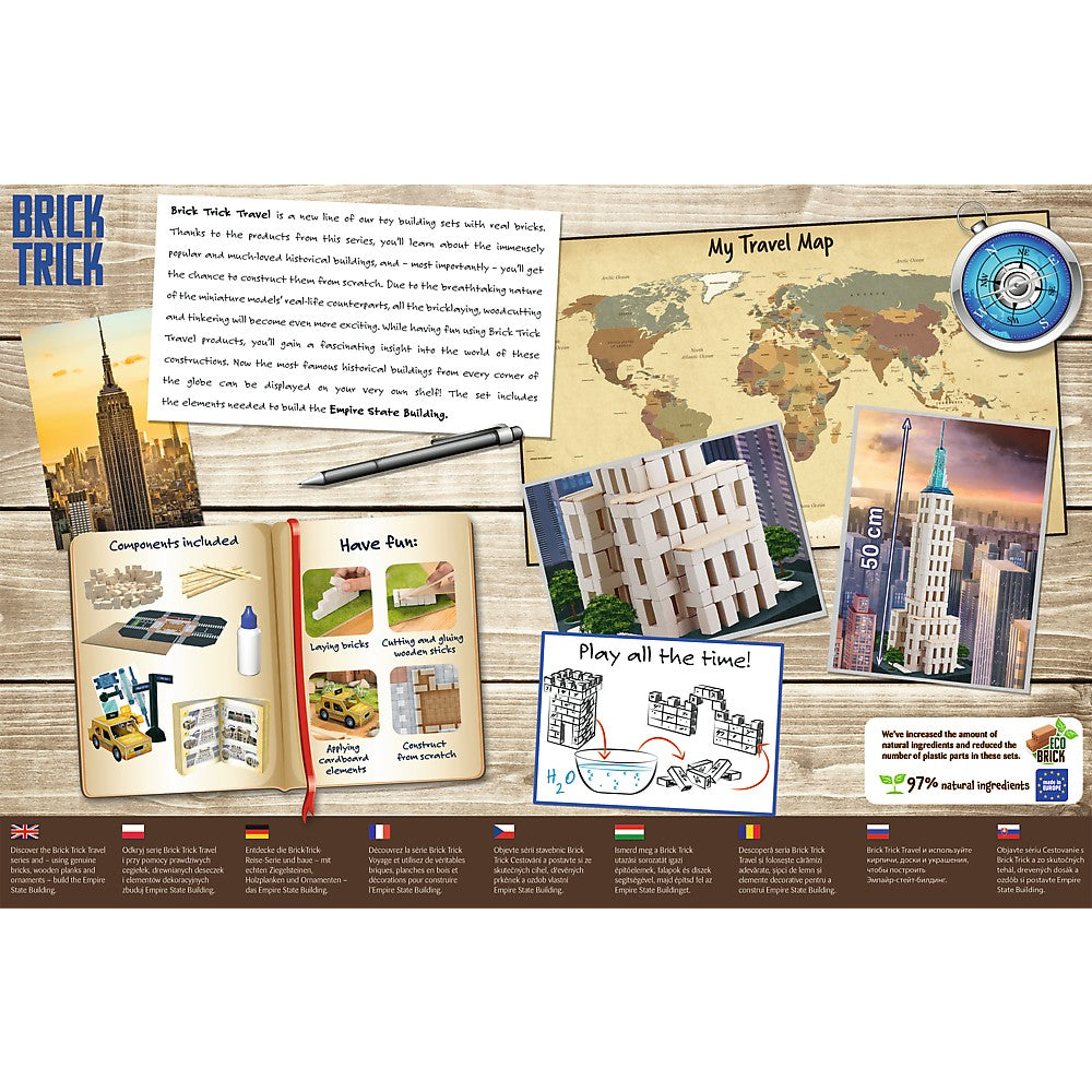 BRICK TRICK XL TRAVEL CLADIREA EMPIRE STATE