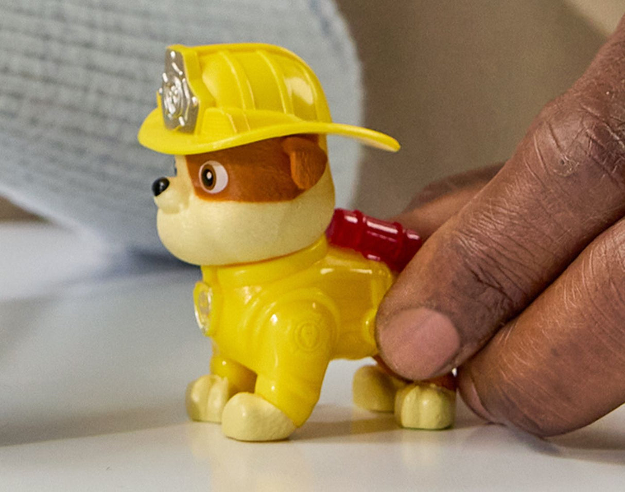 PATRULA CATELUSILOR VEHICUL DE SALVARE MASINA DE POMPIERI SI FIGURINA RUBBLE