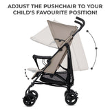CARUCIOR SPORT KINDERKRAFT TIK, TIP UMBRELA,  STONE BEIGE