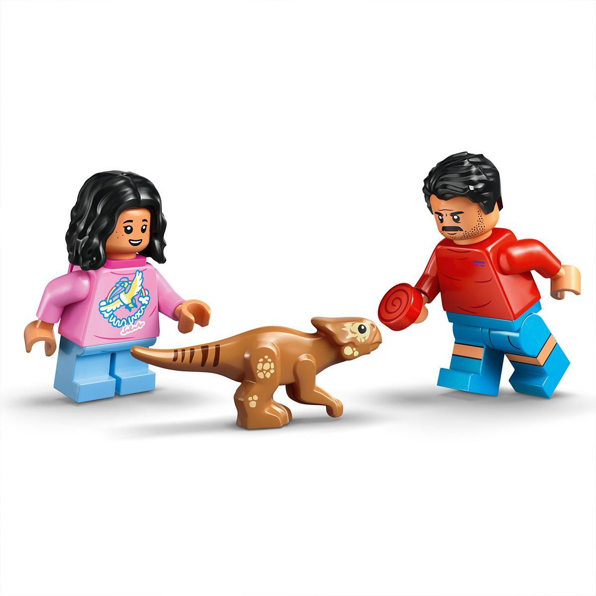 LEGO JURASSIC WORLD RENASTEREA EVADARE OFF-ROAD DIN CALEA UNUI VELOCIRAPTOR 76972