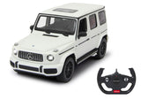 MASINA CU TELECOMANDA MERCEDES-BENZ G63 ALB SCARA 1 LA 14