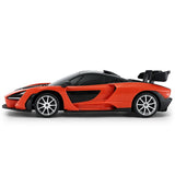 MASINA CU TELECOMANDA McLAREN SENNA PORTOCALIU CU SCARA 1 LA 18