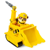 PATRULA CATELUSILOR VEHICULE CU FIGURINA RUBBLE