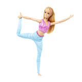 PAPUSA BARBIE MADE TO MOVE BLONDA CU TOP MOV