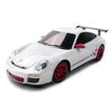 MASINA CU TELECOMANDA PORSCHE GT3 RS ALB CU SCARA 1 LA 24
