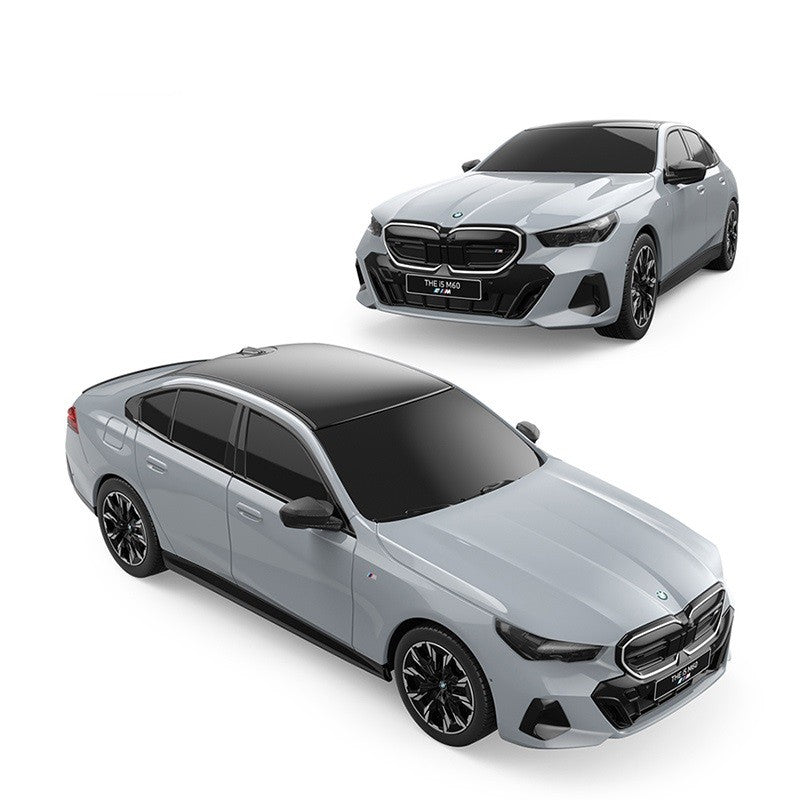 MASINA CU TELECOMANDA BMW I5 GRI SCARA 1 LA 24