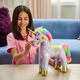 UNICORN ACADEMY UNICORNUL WILDSTAR DE PLUS LUMINOS 38CM