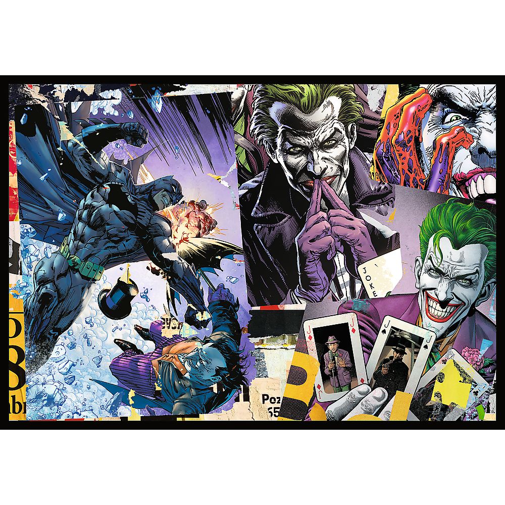 PUZZLE TREFL 4X250 BATMAN DC BATMAN IN ACTIUNE
