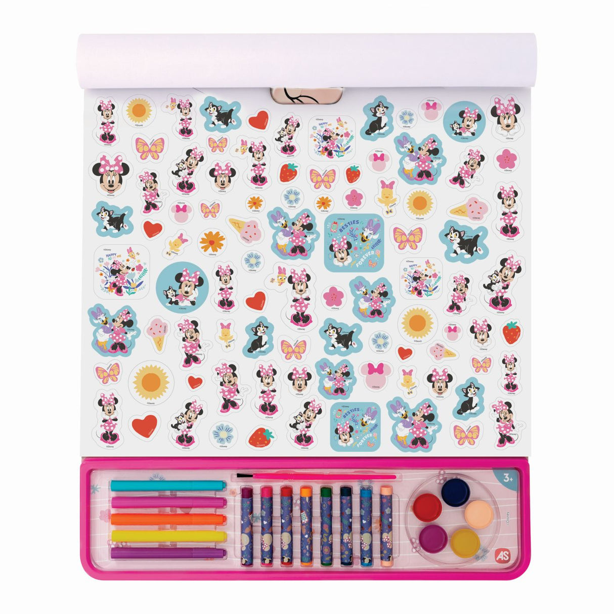 HAPPI HOBBI SET PENTRU DESEN GIGA BLOCK 5 IN 1 MINNIE DRAGUTA