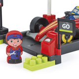 ECOIFFIER ABRICK SET CONSTRUCTIE OPRIRE LA BOXE FORMULA 1