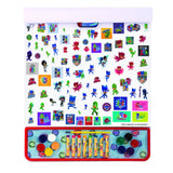 EROI IN PIJAMALE SET PENTRU DESEN GIGA BLOCK 4 IN 1