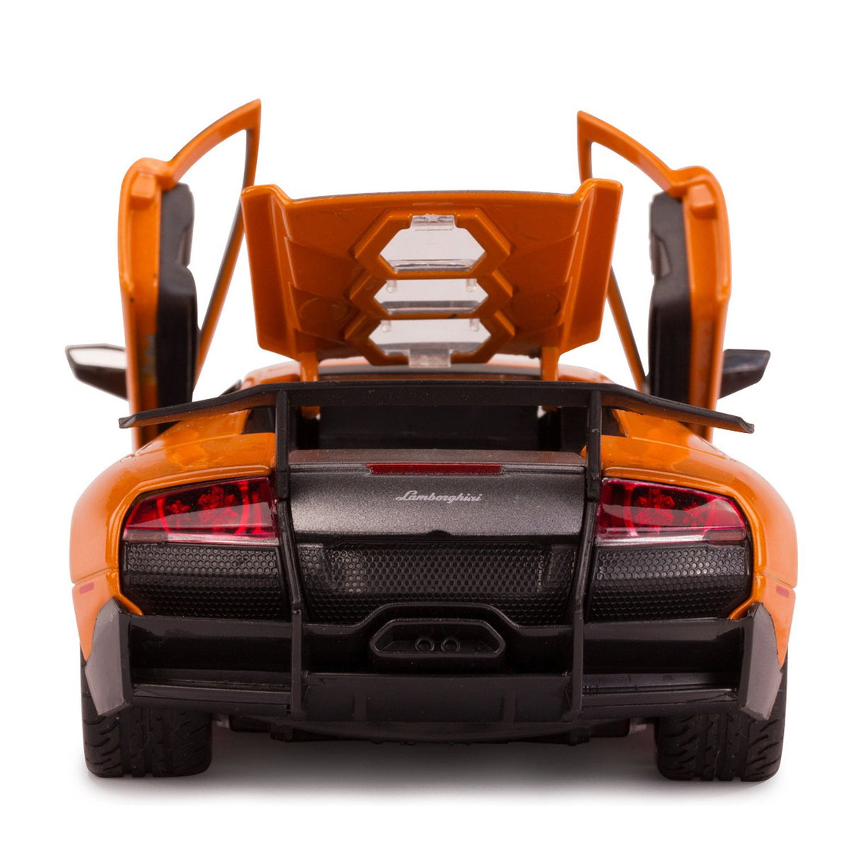 MASINUTA METALICA  LAMBORGHINI MURCIELAGO LP670-4 PORTOCALIU SCARA 1 LA 24