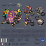 PUZZLE TREFL DIN LEMN 1000 PIESE PISICUTA COLORATA