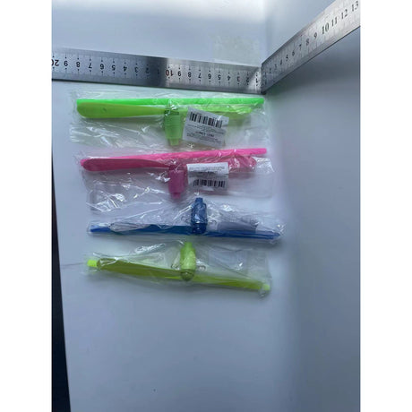 Set 4 Jucarii Libelula Zburatoare, Distractive Pentru Copii, Aruncatoare Manuale Din Plastic, Cu Lumini - vivimall.ro