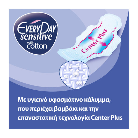 Protectie Menstruala Maxi Night - Pads Sensitive cu Bumbac - Pachet 18 bucati