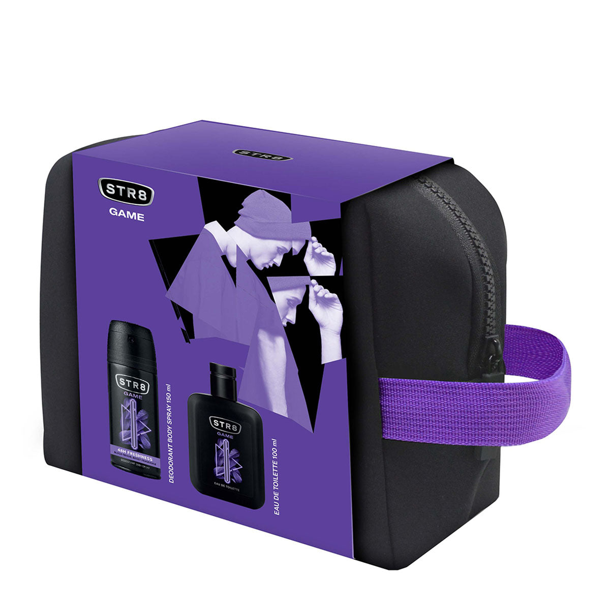 Set De Toaletă STR8 Game + Deodorant Spray 150ml + Beauty Bag